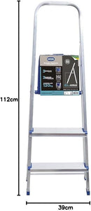 Escada de Alumínio 3 Degraus MOR