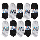 Kit 24 Pares Meias Soquetes - Meia Algodão Unisex