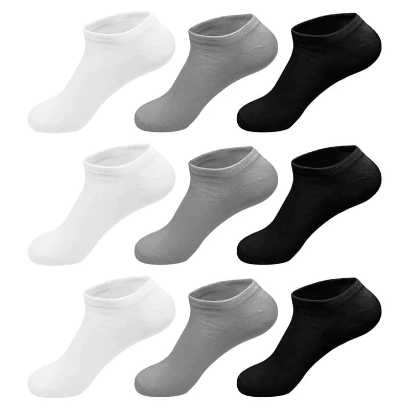 Kit 24 Pares Meias Soquetes - Meia Algodão Unisex