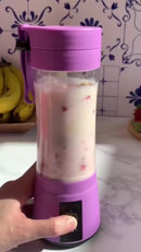 Mini Liquidificador Portátil Shake 6 Laminas + Cabo USB