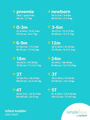 Macacão de dormir para bebês Pijama de algodão com pés justos Simple Joys by Carter'sMeninos