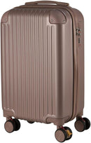 Mala de Bordo em ABS Com 4 Rodas 360 - Roncalli Manaus (Rose)