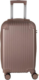 Mala de Bordo em ABS Com 4 Rodas 360 - Roncalli Manaus (Rose)