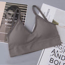 Sutiã Esportivo Sem Costura-Conforto Fio Para Exercícios E Uso Diário