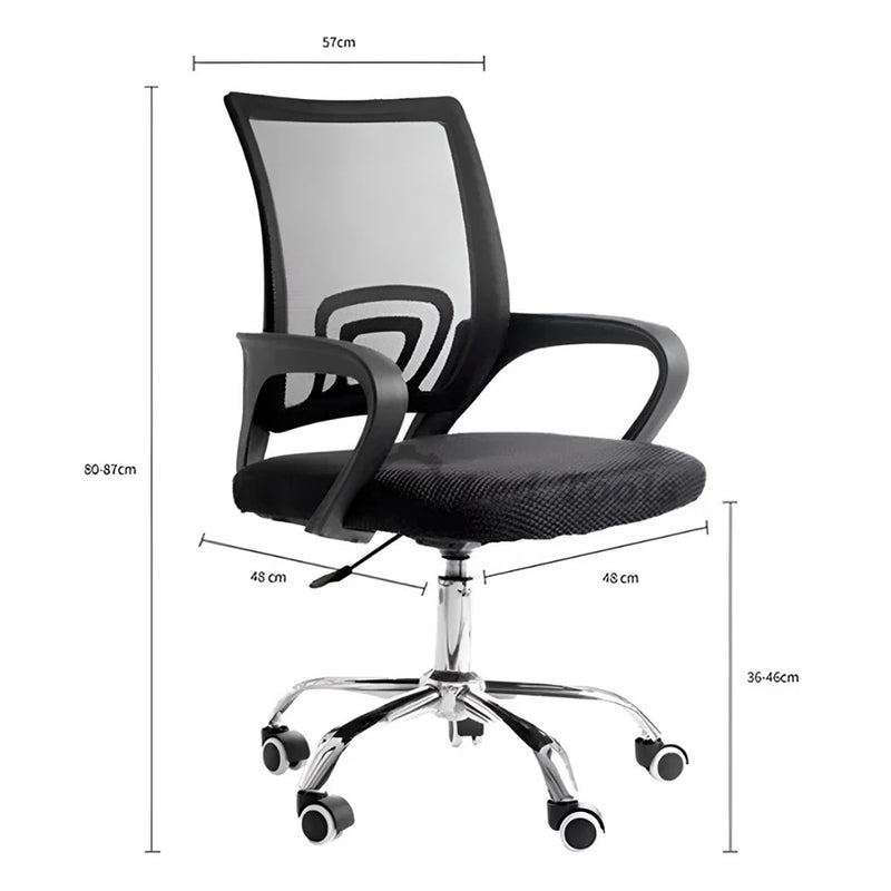 Cadeira Secretária Ergonômica Line Mesh Nr-17 Corporativa